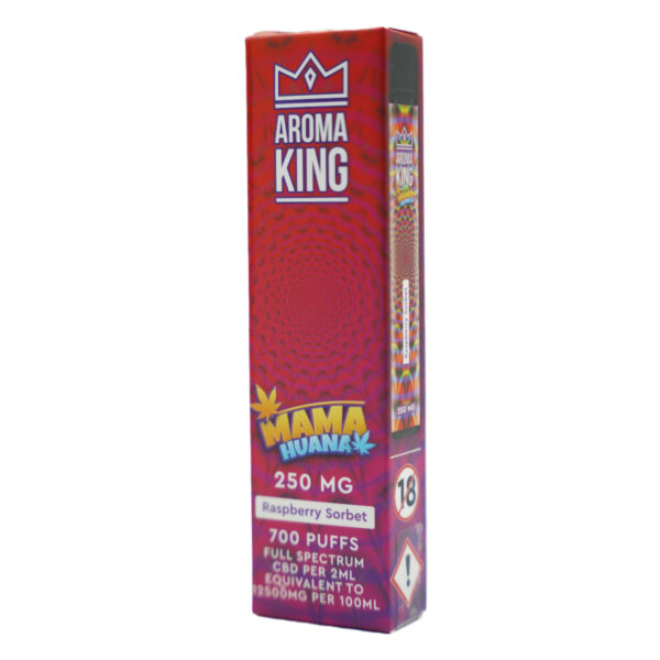 Aroma King CBD Mama Huana Raspberry Sorbet 250mg CBD