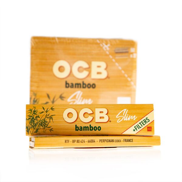 Bibulki OCB Bamboo z filtrami