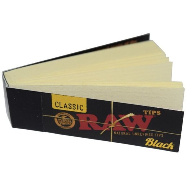 RAW BLACK Filtry naturalne 50 filtrow