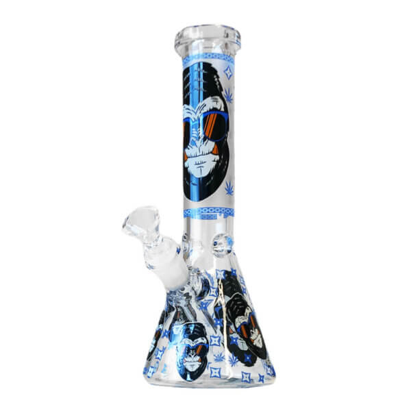 wholesale glass bong blue gorilla